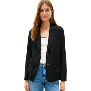 Tommy Hilfiger dam New ESS Linen Reg Sb Ww0ww49598 Blazer, svart (svart), 58 Tommy Hilfiger dam New ESS Linen Reg Sb Ww0ww49598 Blazer, svart (svart), 58