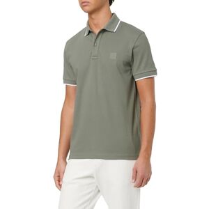 Boss Polo för män, Open Grey 076, S Boss Polo för män, Open Grey 076, S