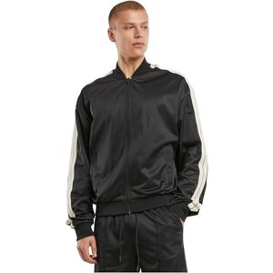 Urban Classics Sportjacka Tennis Core-jacka, träningsjacka, tennisjacka för, storlekar S – 5XL, svart, S Urban Classics Sportjacka Tennis Core-jacka, träningsjacka, tennisjacka för, storlekar S – 5XL, svart, S