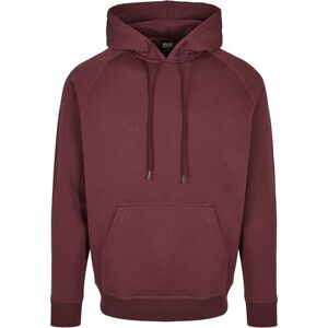 Urban Classics Blank Hoody Huvtröja för män, Körsbär, 3XL Urban Classics Blank Hoody Huvtröja för män, Körsbär, 3XL