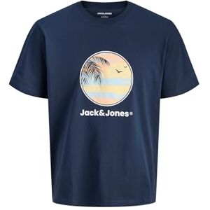 JACK & JONES Jjperry Tee Ss Crew Neck, marinblå blazer, XL JACK & JONES Jjperry Tee Ss Crew Neck, marinblå blazer, XL