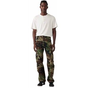 Levi's Herr Xx Cargo raka byxor, phalarope camo demit, 32W / 32L Levi's Herr Xx Cargo raka byxor, phalarope camo demit, 32W / 32L