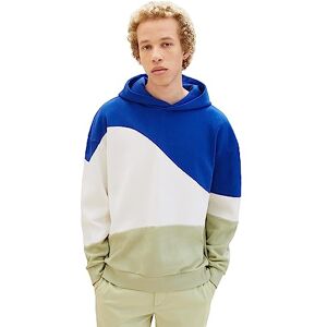 TOM TAILOR Denim Sweatshirt för män, 14531 Glänsande kunglig, XL TOM TAILOR Denim Sweatshirt för män, 14531 Glänsande kunglig, XL