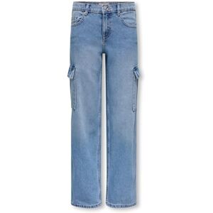 ONLY Kogharmony Wide Cargo Carrot PIM Noos, Ljusblå denim, 176 ONLY Kogharmony Wide Cargo Carrot PIM Noos, Ljusblå denim, 176