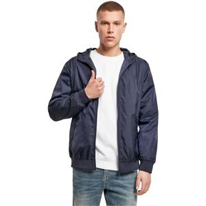 Build Your Brand Windrunner för män, Marinblå/marinblå, 4XL Build Your Brand Windrunner för män, Marinblå/marinblå, 4XL