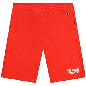 Champion Unisex_Vuxen X Stranger Things Bermuda shorts, röd, M Champion Unisex_Vuxen X Stranger Things Bermuda shorts, röd, M