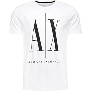 Giorgio Armani T-shirt för män, Vit, M Giorgio Armani T-shirt för män, Vit, M