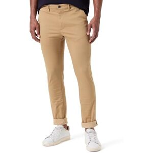 Tommy Hilfiger Män Byxor Bleecker Straight Fit Chino, Kaki (klassisk kaki), 36W x 36L Tommy Hilfiger Män Byxor Bleecker Straight Fit Chino, Kaki (klassisk kaki), 36W x 36L