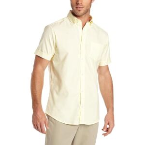 Lee Uniforms mäns kortärmad Oxford-skjorta, gUL, L Lee Uniforms mäns kortärmad Oxford-skjorta, gUL, L