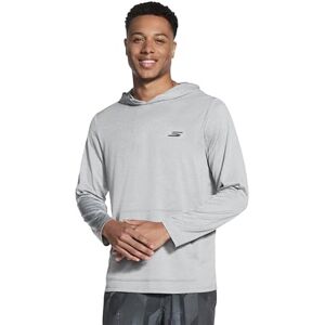 Skechers huvtröja för män GODRI CHARGE LÅNGÄRMAD HOODIE Grå, XL, Grå, XL Skechers huvtröja för män GODRI CHARGE LÅNGÄRMAD HOODIE Grå, XL, Grå, XL