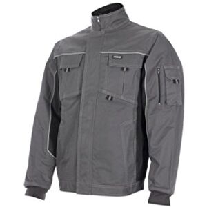Juba Multi-Pocket Jacka 68% Bomull, 30% Polyester Och 2% Elastan, 260 G/M², Grå Med Svarta Detaljer, Storlek XXL Juba Multi-Pocket Jacka 68% Bomull, 30% Polyester Och 2% Elastan, 260 G/M², Grå Med Svarta Detaljer, Storlek XXL
