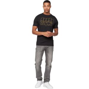 Crosshatch – herr vardaglig Essential Classic 'BURACA' vardaglig rak ben smart stretch smal passform 5 fickor denim bomull rika jeans – W30-W40, Buraca/grå tvätt, 36W x 32L Crosshatch – herr vardaglig Essential Classic 'BURACA' vardaglig rak ben smart stretch smal passform 5 fickor denim bomull rika jeans – W30-W40, Buraca/grå tvätt, 36W x 32L