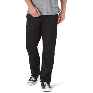 Wrangler Authentics herrcargobyxor av twill avslappnad passform (logan) avslappnade byxor, svart, 36W / 32L Wrangler Authentics herrcargobyxor av twill avslappnad passform (logan) avslappnade byxor, svart, 36W / 32L