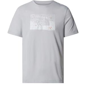 The North Face NF0A8BQVA0M M Foundation abstrakt grafisk T-shirt herr hög upphov grå storlek XL, Grå med hög upphov, XL The North Face NF0A8BQVA0M M Foundation abstrakt grafisk T-shirt herr hög upphov grå storlek XL, Grå med hög upphov, XL