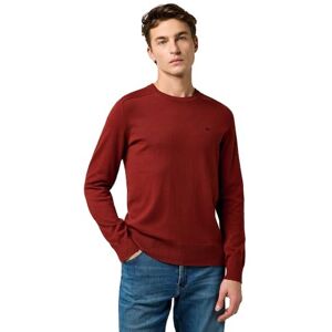 Wrangler stickad tröja, Eldtegel, L Wrangler stickad tröja, Eldtegel, L