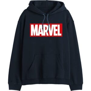 Marvel Huvtröja för herr, Marin, M Marvel Huvtröja för herr, Marin, M