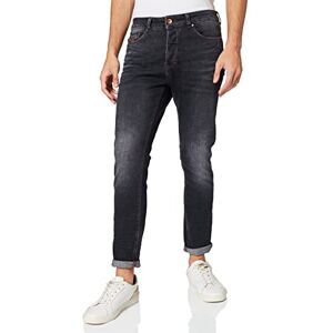 Timezone Herr Slim Dwyanetz fritidsbyxor, grafit svart tvätt, 38 W 32 L EU Timezone Herr Slim Dwyanetz fritidsbyxor, grafit svart tvätt, 38 W 32 L EU
