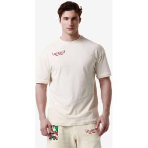 Kappa LERICE Heritage t-shirt Vit storlek L, Beige, L Kappa LERICE Heritage t-shirt Vit storlek L, Beige, L
