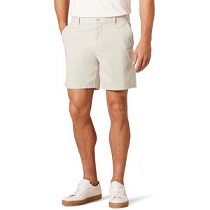 Amazon Essentials herr Slim-Fit 7" stretch chinos kort, sten, 30 Amazon Essentials herr Slim-Fit 7" stretch chinos kort, sten, 30