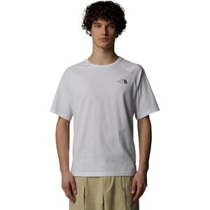 THE NORTH FACE S/S T-tröja för män Tnf White XL THE NORTH FACE S/S T-tröja för män Tnf White XL