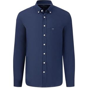 FYNCH-HATTON mjuk Oxford skjorta av bomull marinblå/XL FYNCH-HATTON mjuk Oxford skjorta av bomull marinblå/XL