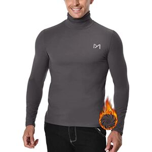 MEETYOO Mäns termisk T-shirt Långärmad Ull T-shirt för män, termisk T-shirt för skidåkning, vinterresor T-shirt, Grå, XXL MEETYOO Mäns termisk T-shirt Långärmad Ull T-shirt för män, termisk T-shirt för skidåkning, vinterresor T-shirt, Grå, XXL