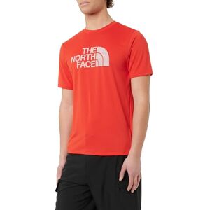 THE NORTH FACE T-shirt för män, High Risk Red, XS THE NORTH FACE T-shirt för män, High Risk Red, XS