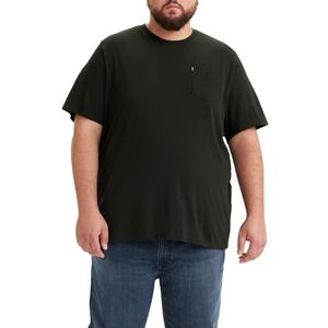 Levi's Män Big Classic Pocket Tee Non Graphic Tee, Mineral svart, XL Levi's Män Big Classic Pocket Tee Non Graphic Tee, Mineral svart, XL