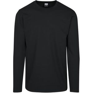 Urban Classics Herr Stretch Terry långärmad tröja för män, finns i många olika färger, storlekar S – 5XL, svart, M Urban Classics Herr Stretch Terry långärmad tröja för män, finns i många olika färger, storlekar S – 5XL, svart, M