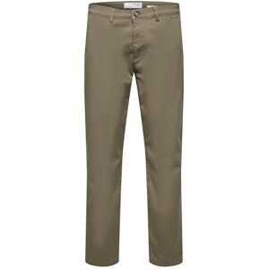 SELECTED HOMME Male Chino 175 Slim Fit Flex, Ermine, 34W / 34L SELECTED HOMME Male Chino 175 Slim Fit Flex, Ermine, 34W / 34L
