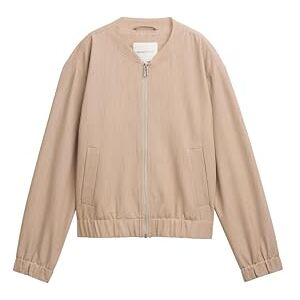 TOM TAILOR Denim dam blazer, 28683 – intensiv beige melerad, S TOM TAILOR Denim dam blazer, 28683 – intensiv beige melerad, S
