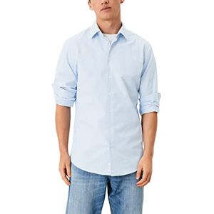 s.Oliver Herr Hemd Langarm Sowho skräddarsydd passform skjorta, Ljusblå ränder, S s.Oliver Herr Hemd Langarm Sowho skräddarsydd passform skjorta, Ljusblå ränder, S