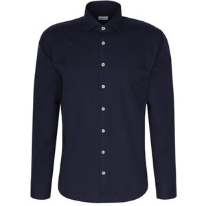 Seidensticker Silkesdekal herr casual skjorta – normal passform – lätt att stryka – Kent krage – långärmad – 100% bomull, blå, 42 SE Seidensticker Silkesdekal herr casual skjorta – normal passform – lätt att stryka – Kent krage – långärmad – 100% bomull, blå, 42 SE