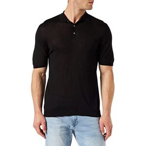 Gianni Lupo GL33679 pikétröja för män, svart, XXL Gianni Lupo GL33679 pikétröja för män, svart, XXL