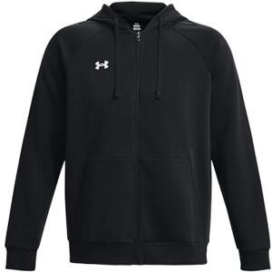 Under Armour Rival anpassad hel dragkedja, andningsbar herrjacka med huva, bekväm huvtröja med dragkedja med snäv passform Under Armour Rival anpassad hel dragkedja, andningsbar herrjacka med huva, bekväm huvtröja med dragkedja med snäv passform