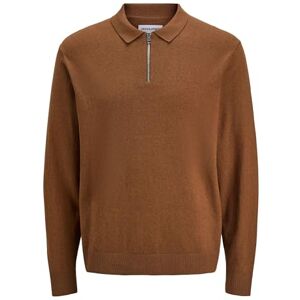 JACK & JONES Jjeemil stickad polo halv dragkedja Ls Noos, Munkar rock, XS JACK & JONES Jjeemil stickad polo halv dragkedja Ls Noos, Munkar rock, XS
