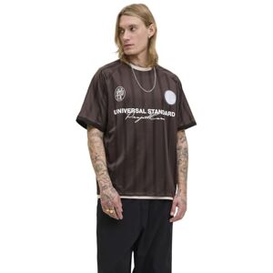 JACK & JONES Jcocover retro fotboll te Ss Sn, Försegling brun, XXL JACK & JONES Jcocover retro fotboll te Ss Sn, Försegling brun, XXL