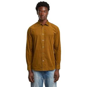 G-STAR Clean regular skjorta, Brun (Oxider Ocre D25196-d751-1329), S G-STAR Clean regular skjorta, Brun (Oxider Ocre D25196-d751-1329), S