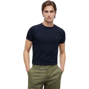 Tommy Hilfiger herr S/S-T-shirts Core Stretch Slim C-neck T-shirt, Ökenhimmel, XXL Tommy Hilfiger herr S/S-T-shirts Core Stretch Slim C-neck T-shirt, Ökenhimmel, XXL