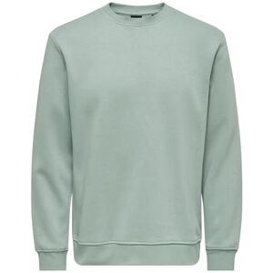Only & Sons Onsconnor Reg Crew Neck Sweat Noos, Chinois grön, XS Only & Sons Onsconnor Reg Crew Neck Sweat Noos, Chinois grön, XS