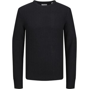 JACK & JONES Jjelewis stickad crew neck Sn stickad tröja, marinblå blazer, S JACK & JONES Jjelewis stickad crew neck Sn stickad tröja, marinblå blazer, S