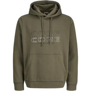 JACK & JONES Jcofusion branding sweat Hood, Druva blad, S JACK & JONES Jcofusion branding sweat Hood, Druva blad, S
