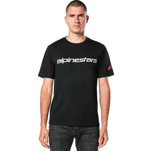 Alpinestars Linear Wordmark 2.0 Csf T-shirt herr T-shirt kortärmad sportstil svart/grå/röd L, Svart/grå/röd, L Alpinestars Linear Wordmark 2.0 Csf T-shirt herr T-shirt kortärmad sportstil svart/grå/röd L, Svart/grå/röd, L