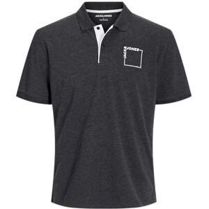 JACK & JONES Jjverner Polo Ss, svart, M JACK & JONES Jjverner Polo Ss, svart, M