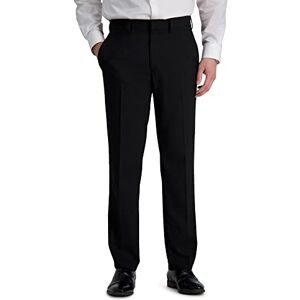 Haggar Jm Premium Stria skräddarsydd passform för män separat byxa affärsset, Svart, 42W x 30L Haggar Jm Premium Stria skräddarsydd passform för män separat byxa affärsset, Svart, 42W x 30L