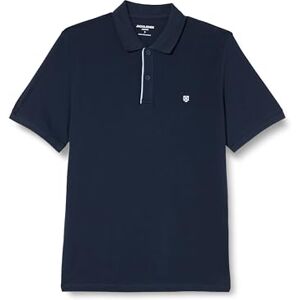 JACK & JONES Polo Jprblasainz SS träningströja, marinblå blazer, S herr, Marinblå kavaj., S JACK & JONES Polo Jprblasainz SS träningströja, marinblå blazer, S herr, Marinblå kavaj., S