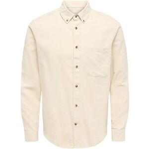 Only & Sons ONSGUDMUND Slim 1-PKT SOLID Shirt NOOS, Silverfoder, XXL Only & Sons ONSGUDMUND Slim 1-PKT SOLID Shirt NOOS, Silverfoder, XXL