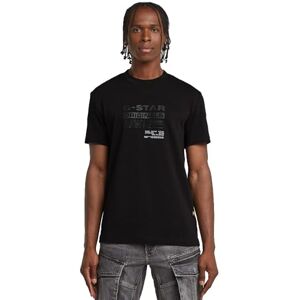 G-STAR Original R T T-Shirt för män, Svart (Dk Svart D26044-c336-6484), L G-STAR Original R T T-Shirt för män, Svart (Dk Svart D26044-c336-6484), L
