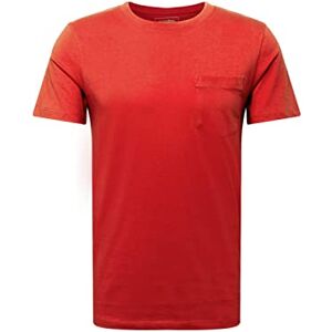 TOM TAILOR Denim Herr T-shirt med bröstficka 1026922, 20013 Blood Orange, XS TOM TAILOR Denim Herr T-shirt med bröstficka 1026922, 20013 Blood Orange, XS