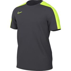 NIKE Academy Dri-Fit Global fotboll kortärmad topp för män, antracit/volt/volt, DV9750-061, S NIKE Academy Dri-Fit Global fotboll kortärmad topp för män, antracit/volt/volt, DV9750-061, S